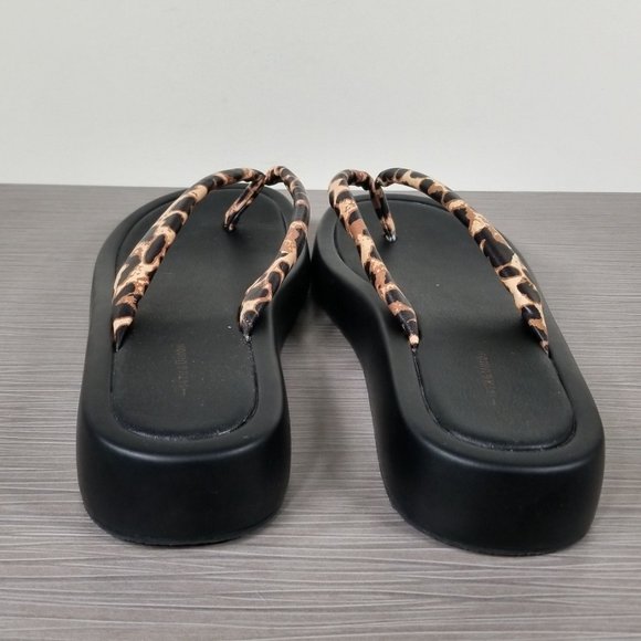 14th & Union Audrina Animal Print Flatform/Platform Sandal, Womens Size 9 M - Picture 5 of 8